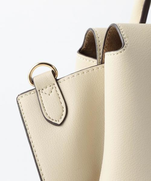 Another Edition（アナザーエディション）の「【WEB店舗限定】スクエアボストンバッグ/aeMFC SQ BSTN（ボストンバッグ・レディース・オフホワイト/ベージュ/ブラック・FREE）」の9枚目の写真