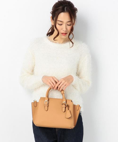 Another Edition（アナザーエディション）の「【WEB店舗限定】スクエアボストンバッグ/aeMFC SQ BSTN（ボストンバッグ・レディース・オフホワイト/ベージュ/ブラック・FREE）」の13枚目の写真