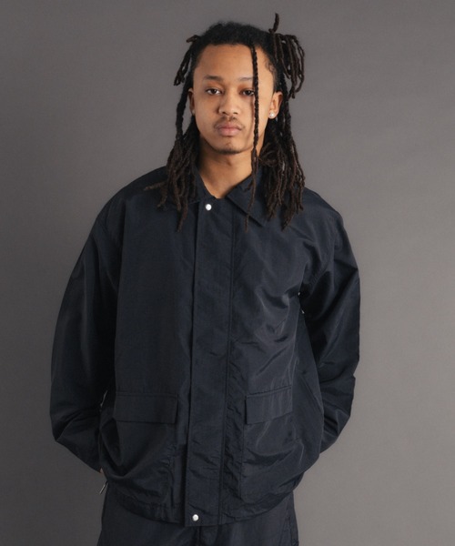 FR(13)NDS(フレンズ)の「FR(13)NDS /フレンズ/NYLON JACKET(ナイロンジャケット・メンズ・ブラック/グレー・L/M)」の1枚目の写真