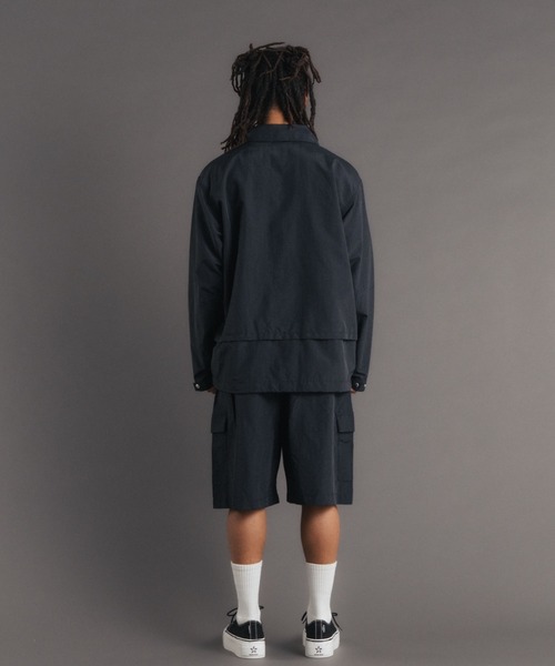 FR(13)NDS(フレンズ)の「FR(13)NDS /フレンズ/NYLON JACKET(ナイロンジャケット・メンズ・ブラック/グレー・L/M)」の4枚目の写真