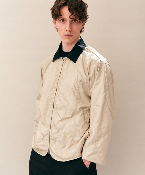 LAVENHAM(ラベンハム)の「Side Pocket Unwadded Teynham Mens / サイド ポケット アンワディッド テイナム メンズ(その他アウター・メンズ・ダークブラック/ナチュラル/ダークオリーブ・S/M/L/XL)」の3枚目の写真