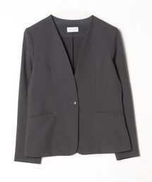 PLST（プラステ）の「ノーカラージャケット（ノーカラージャケット）」