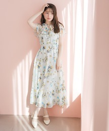 MISCH MASCH（ミッシュマッシュ）の「2026春夏新作 ボタニカルフラワーワンピース（ワンピース）」