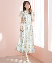 MISCH MASCH（ミッシュマッシュ）の「2026春夏新作 ボタニカルフラワーワンピース（ワンピース）」