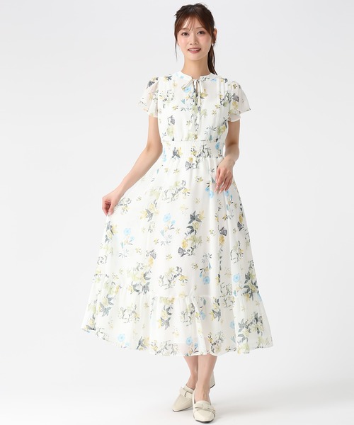極上美品♡2026春夏♡新作♡トッカワンピース♡ブーケオブミュゲ♡2サイズ MISCH MASCH（ミッシュマッシュ）の「2026春夏新作 ボタニカルフラワー
