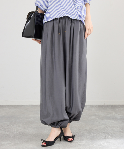 IENA(イエナ)の「ウォッシャブル バルーンパンツ(その他パンツ・レディース・ピンク/チャコールグレー/ブラウン・38/36)」の1枚目の写真