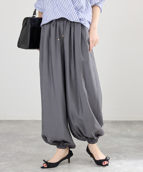 IENA(イエナ)の「ウォッシャブル バルーンパンツ(その他パンツ・レディース・ピンク/チャコールグレー/ブラウン・38/36)」の20枚目の写真