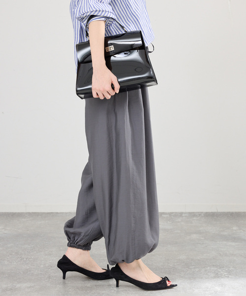 IENA(イエナ)の「ウォッシャブル バルーンパンツ(その他パンツ・レディース・ピンク/チャコールグレー/ブラウン・38/36)」の21枚目の写真