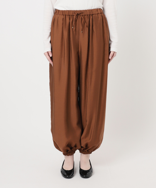 IENA(イエナ)の「ウォッシャブル バルーンパンツ(その他パンツ・レディース・ピンク/チャコールグレー/ブラウン・38/36)」の15枚目の写真