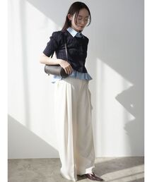 LAGUNAMOON | サイドベルトワイドパンツ(その他パンツ)