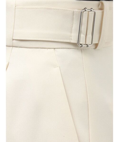 LAGUNAMOON（ラグナムーン）の「サイドベルトワイドパンツ（その他パンツ・レディース・アイボリー/チャコールグレー・MEDIUM/SMALL）」の22枚目の写真