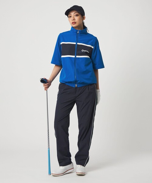 TaylorMade（テーラーメイド）の「【別注】＜TaylorMade×UNITED ARROWS＞ユニセックス ZERO CONFLICT JACKET/スタンドブルゾン/ストレッチ 撥水（その他アウター・メンズ・ライトブルー/ネイビー/オフホワイト・M/XL/L/S）」の13枚目の写真
