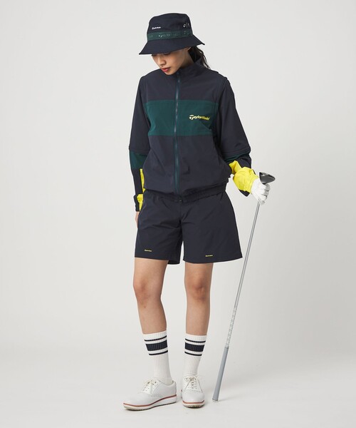 TaylorMade（テーラーメイド）の「【別注】＜TaylorMade×UNITED ARROWS＞ユニセックス ZERO CONFLICT JACKET/スタンドブルゾン/ストレッチ 撥水（その他アウター・メンズ・ライトブルー/ネイビー/オフホワイト・M/XL/L/S）」の20枚目の写真