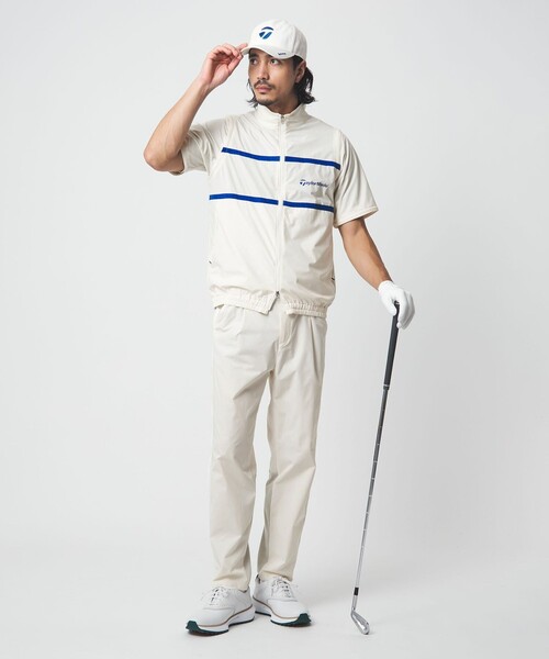 TaylorMade（テーラーメイド）の「【別注】＜TaylorMade×UNITED ARROWS＞ユニセックス ZERO CONFLICT JACKET/スタンドブルゾン/ストレッチ 撥水（その他アウター・メンズ・ライトブルー/ネイビー/オフホワイト・M/XL/L/S）」の21枚目の写真