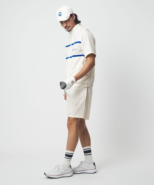TaylorMade（テーラーメイド）の「【別注】＜TaylorMade×UNITED ARROWS＞ユニセックス ZERO CONFLICT JACKET/スタンドブルゾン/ストレッチ 撥水（その他アウター・メンズ・ライトブルー/ネイビー/オフホワイト・M/XL/L/S）」の22枚目の写真