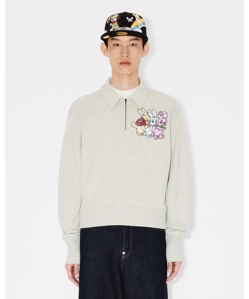 KENZO Cartoon' ポロ スウェット イン コットン（スウェット）｜KENZO