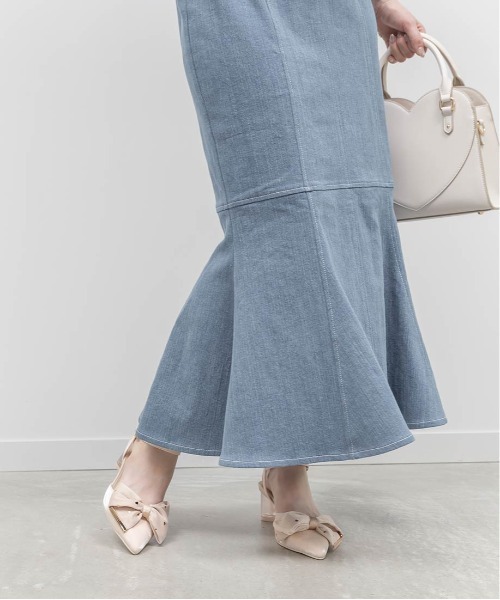 RANDA（ランダ）の「【Heart Collection】ハートスパンコールアンクルストラップパンプス（パンプス・レディース・ブラック/ピンク/アイボリー・L/M/S/LL）」の15枚目の写真