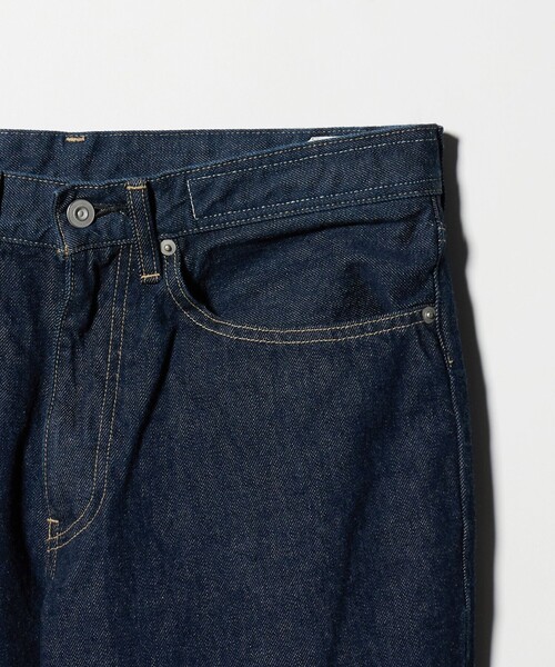KURO（クロ）の「＜KURO＞INDIGO SEMI FLARE DENIM/インディゴ セミフレア デニム（デニムパンツ・メンズ・ネイビー・28inch/30inch/34inch/32inch）」の3枚目の写真