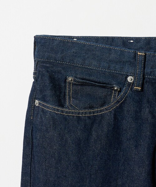 KURO（クロ）の「＜KURO＞INDIGO SEMI FLARE DENIM/インディゴ セミフレア デニム（デニムパンツ・メンズ・ネイビー・28inch/30inch/34inch/32inch）」の4枚目の写真