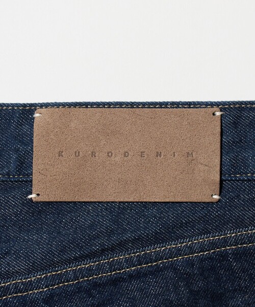 KURO（クロ）の「＜KURO＞INDIGO SEMI FLARE DENIM/インディゴ セミフレア デニム（デニムパンツ・メンズ・ネイビー・28inch/30inch/34inch/32inch）」の10枚目の写真