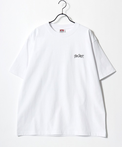 BEN DAVIS(ベンデイビス)の「BEN DAVIS/ベンデイビス GRATEFUL TEE/オーバーサイズ ストリート バックプリント ロゴ ワンポイント 半袖Tシャツ/レディース メンズ(Tシャツ/カットソー・メンズ・ブラック/ホワイト・M/L/XL)」の7枚目の写真