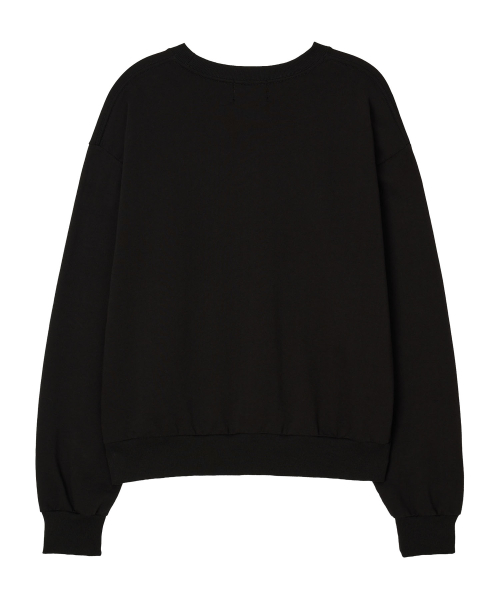ERER（エルエル）の「Michigan Vintage Sweatshirt Black（スウェット・レディース・ブラック・2/1）」の7枚目の写真