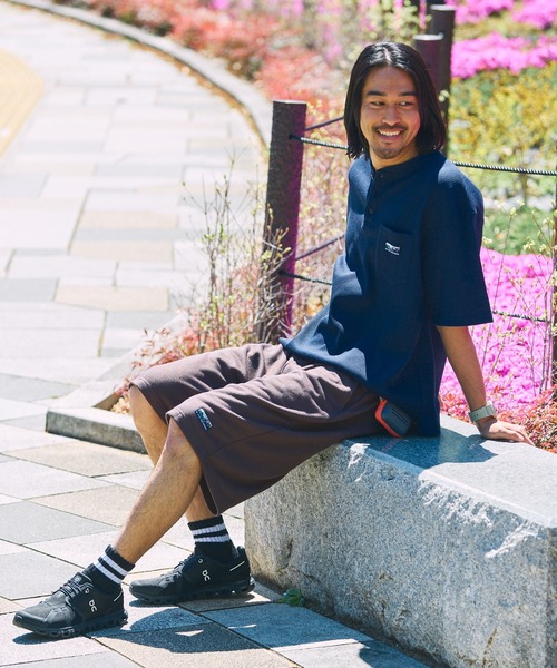THE CRAFT CREW PRODUCTS(ザクラフトクループロダクツ)の「【UNNOTICEシリーズ】<セットアップ対応>11ozへビーウエイト DRY裏毛 イージースウェットショートパンツ / 吸水速乾・UVカット・イージーケア【THE CRAFT CREW PRODUCTS】(スウェットパンツ・メンズ・オリーブ系/ブラック/ブラウン系/ネイビー/ダークグレー/アッシュグレー・S/L/M)」の20枚目の写真