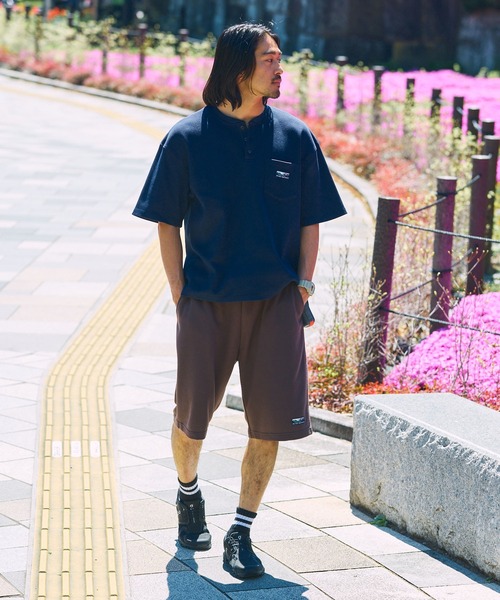 THE CRAFT CREW PRODUCTS(ザクラフトクループロダクツ)の「【UNNOTICEシリーズ】<セットアップ対応>11ozへビーウエイト DRY裏毛 イージースウェットショートパンツ / 吸水速乾・UVカット・イージーケア【THE CRAFT CREW PRODUCTS】(スウェットパンツ・メンズ・オリーブ系/ブラック/ブラウン系/ネイビー/ダークグレー/アッシュグレー・S/L/M)」の21枚目の写真