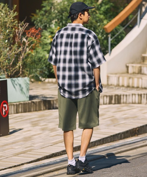 THE CRAFT CREW PRODUCTS(ザクラフトクループロダクツ)の「【UNNOTICEシリーズ】<セットアップ対応>11ozへビーウエイト DRY裏毛 イージースウェットショートパンツ / 吸水速乾・UVカット・イージーケア【THE CRAFT CREW PRODUCTS】(スウェットパンツ・メンズ・オリーブ系/ブラック/ブラウン系/ネイビー/ダークグレー/アッシュグレー・S/L/M)」の9枚目の写真