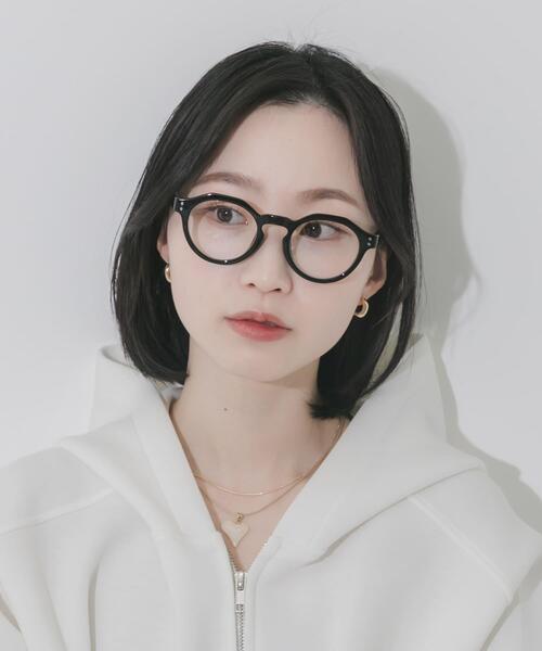 SMELLY(スメリー)の「クラウンパントダテメガネ(メガネ・レディース・ブラウン系その他/グレー/ブラック・-)」の2枚目の写真