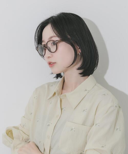 SMELLY(スメリー)の「クラウンパントダテメガネ(メガネ・レディース・ブラウン系その他/グレー/ブラック・-)」の8枚目の写真