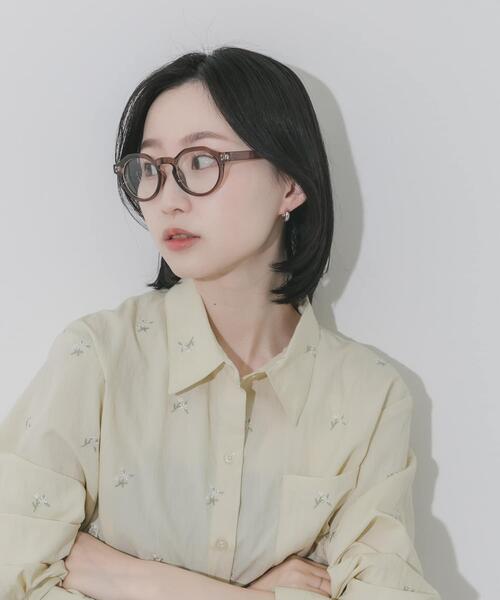 SMELLY(スメリー)の「クラウンパントダテメガネ(メガネ・レディース・ブラウン系その他/グレー/ブラック・-)」の9枚目の写真