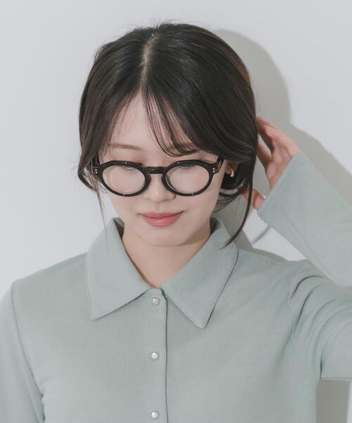 SMELLY(スメリー)の「クラウンパントダテメガネ(メガネ・レディース・ブラウン系その他/グレー/ブラック・-)」の14枚目の写真