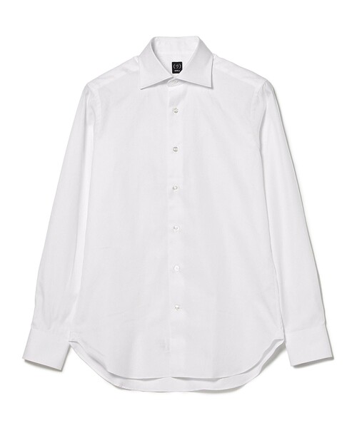 BEAMS F(ビームスエフ)の「ピンポイント オックスフォード ワイドカラーシャツ(シャツ/ブラウス・メンズ・ホワイト・40)」の3枚目の写真
