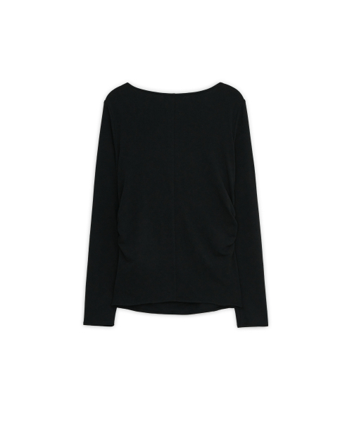 SUNBURNPROJECT(サンバーンプロジェクト)の「COWL NECK LONG SLEEVE TOP, BLACK(Tシャツ/カットソー・レディース・その他・FREE)」の3枚目の写真