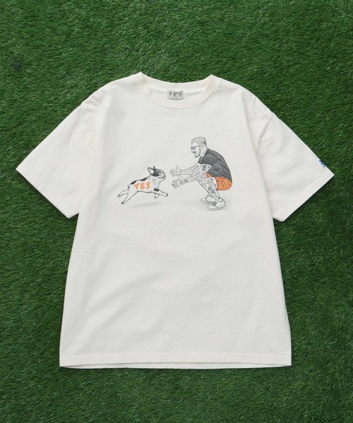 The Endless Summer（エンドレスサマー）の「TES MALIBU STAR TEE/ Tシャツ（Tシャツ/カットソー・メンズ・ベージュ/アイボリー/ホワイト・SMALL/XX-LARGE/X-LARGE/LARGE/MEDIUM）」の11枚目の写真