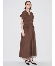 ELENDEEK | ダブルカラーシャツワンピース(ワンピース)