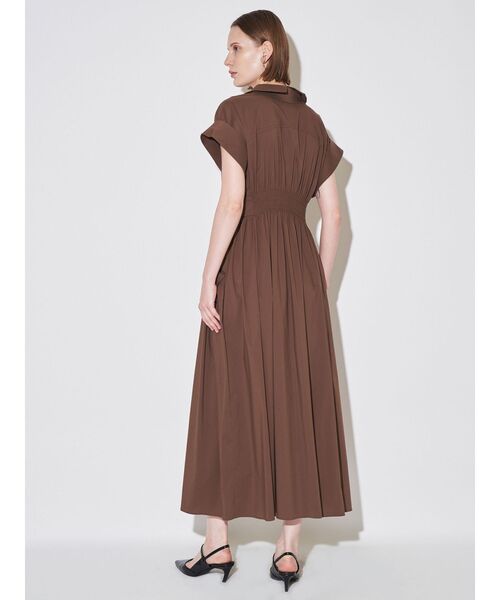 ELENDEEK(エレンディーク)の「ダブルカラーシャツワンピース(ワンピース・レディース・ブラック/その他1/ベージュ/ブラウン・02/01)」の21枚目の写真