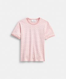 COACH | シグネチャー リンガー Tシャツ(Tシャツ/カットソー)