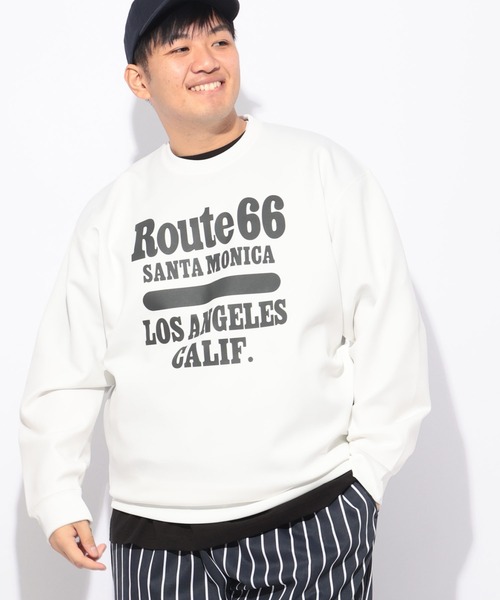 B&T CLUB(ビーティークラブ)の「トレーナー 長袖 メンズ 大きいサイズ ダンボールニット プリント クルーネック B&T CLUB (ビーアンドティークラブ)(スウェット・メンズ・B/C/D/E/F/A・X1(3L~4L)/X2(4L~5L)/X3(6L~7L))」の4枚目の写真