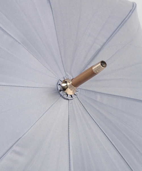 BAYFLOW（ベイフロー）の「【Water front】ルシードモクットUV晴雨兼用傘55cm（付け襟・レディース・ブルー/グレー/ナチュラル・0）」の9枚目の写真