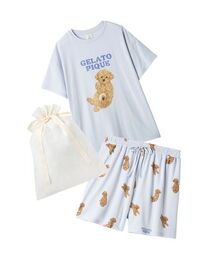 gelato pique(�W�F���[�g�s�P)�́y���b�s���O�ς݁z�h�b�O�����|�C���gT�V���c&�V���[�g�p���cSET(���[���E�F�A/�p�W���})