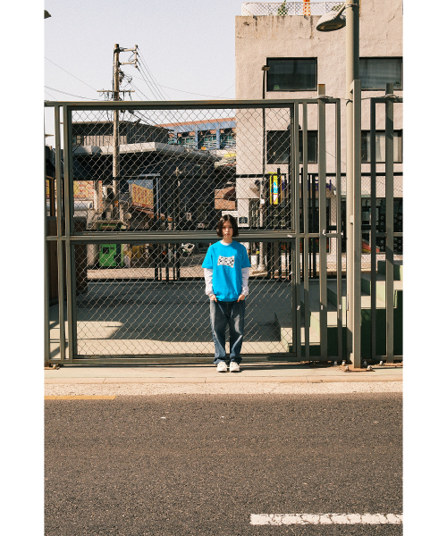 THE SCOT WRECK（ザ スコットレック）の「LOGO TEE (Blue)（Tシャツ/カットソー・メンズ・ブルー・MEDIUM/LARGE/X-LARGE/SMALL）」の6枚目の写真