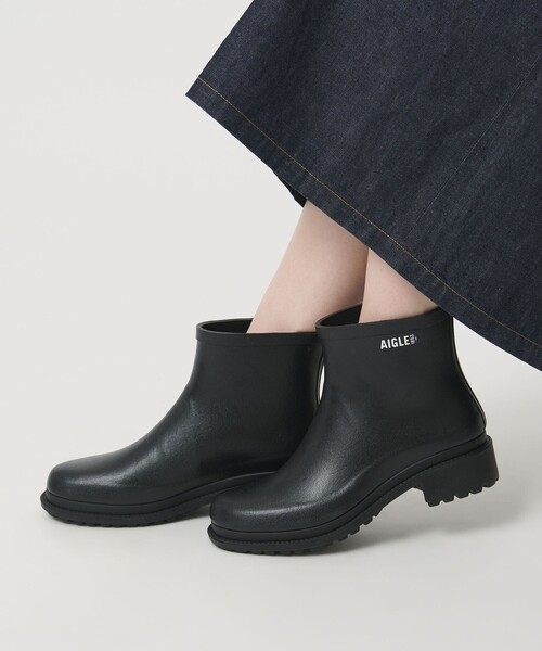 AIGLE(エーグル)の「<AIGLE> FULFEEL(レインシューズ・レディース・ブラック・39/37/38/36)」の4枚目の写真