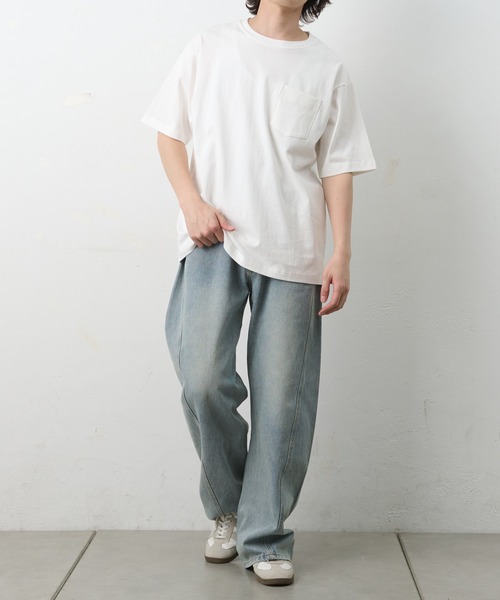 COLONY 2139（コロニートゥーワンスリーナイン）の「ConVenir/サーフィンテディベアポケットTEE（Tシャツ/カットソー・メンズ・ホワイト/ブラック・LARGE/MEDIUM/SMALL）」の8枚目の写真