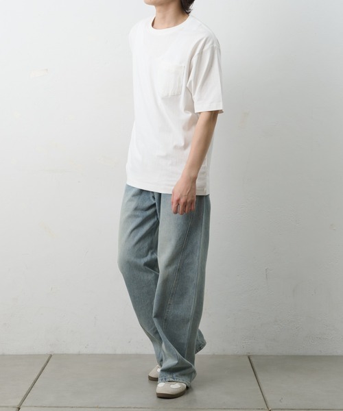 COLONY 2139（コロニートゥーワンスリーナイン）の「ConVenir/サーフィンテディベアポケットTEE（Tシャツ/カットソー・メンズ・ホワイト/ブラック・LARGE/MEDIUM/SMALL）」の9枚目の写真