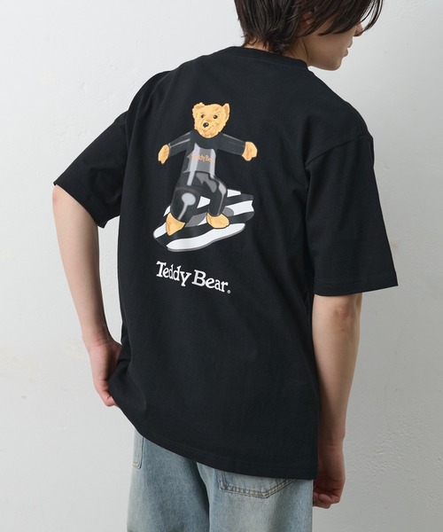 COLONY 2139（コロニートゥーワンスリーナイン）の「ConVenir/サーフィンテディベアポケットTEE（Tシャツ/カットソー・メンズ・ホワイト/ブラック・LARGE/MEDIUM/SMALL）」の18枚目の写真