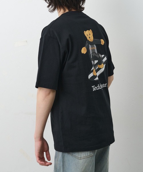 COLONY 2139（コロニートゥーワンスリーナイン）の「ConVenir/サーフィンテディベアポケットTEE（Tシャツ/カットソー・メンズ・ホワイト/ブラック・LARGE/MEDIUM/SMALL）」の15枚目の写真