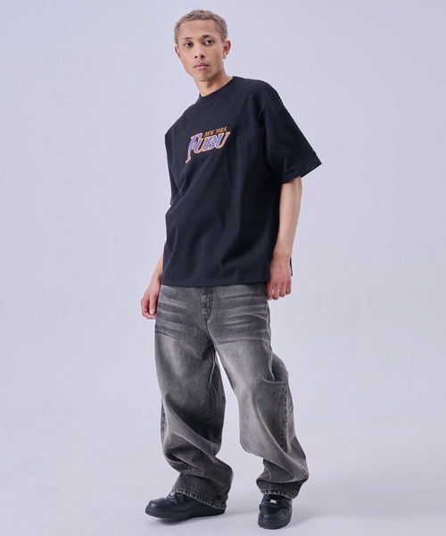 FUBU( フブ)の「FUBU フブ ブランド Patch TShirts/半袖パッチTシャツ(Tシャツ/カットソー・メンズ・ブラック/ホワイト・XL/L/M/XXL)」の7枚目の写真