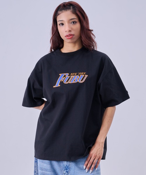 FUBU( フブ)の「FUBU フブ ブランド Patch TShirts/半袖パッチTシャツ(Tシャツ/カットソー・メンズ・ブラック/ホワイト・XL/L/M/XXL)」の8枚目の写真